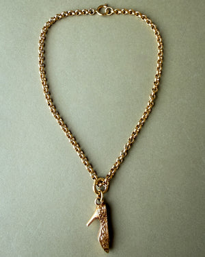 Ferragamo Shoe Charm Necklace