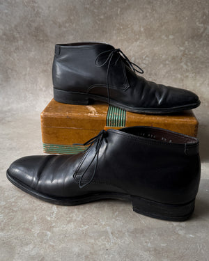Ferragamo Leather Chukka Boots | 10
