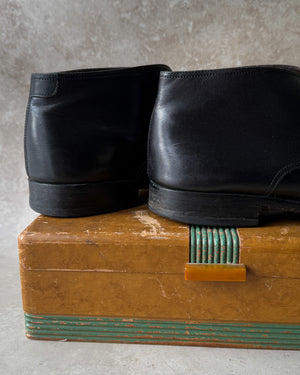 Ferragamo Leather Chukka Boots | 10