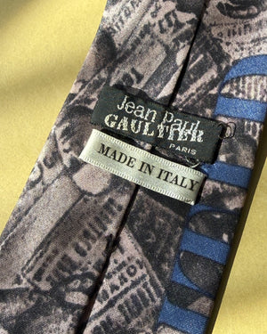 90s Gaultier Silk Tie