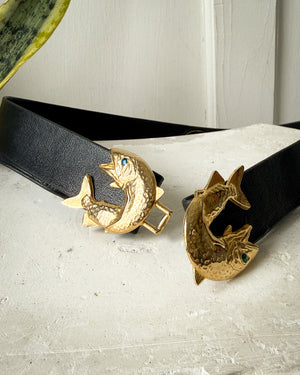 80s Gay Boyer Pisces Fish Belt