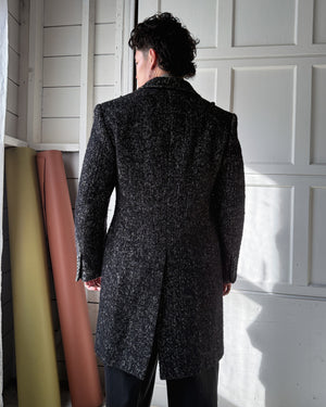 90s Gazzarrini Wool/Silk Coat | M