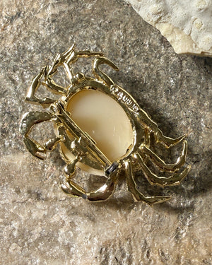 80s Crabby Brooch