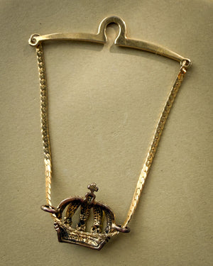 70s Crown Tie Chain