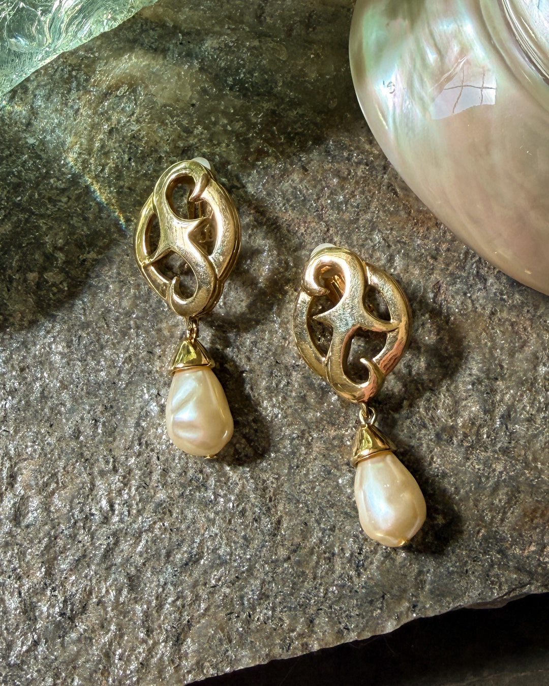 Givenchy Pearl Drop Earrings