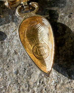 Givenchy Gold Teardrop Earrings