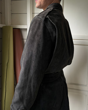 00s Gucci Suede Jacket | M-L