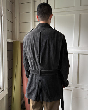 00s Gucci Suede Jacket | M-L