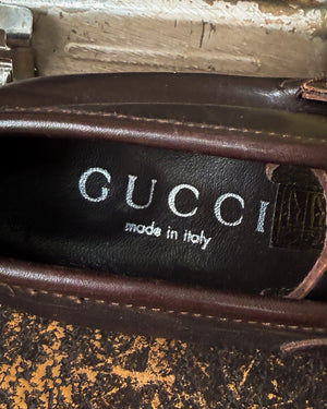 Gucci Brown Leather Ankle Boots | 7