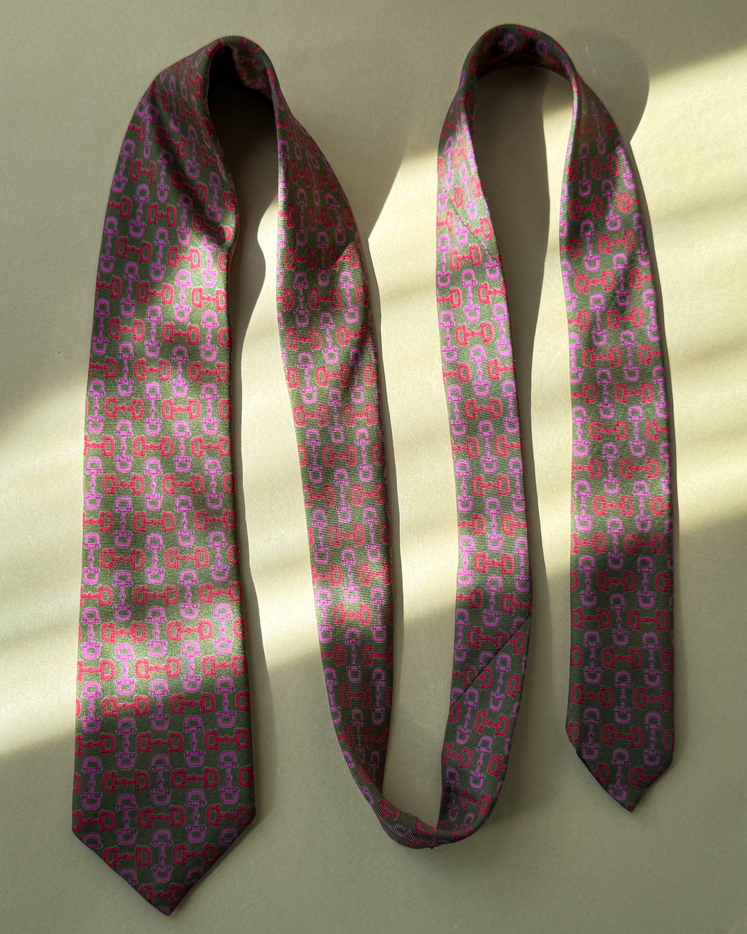 Gucci Horsebit Silk Tie
