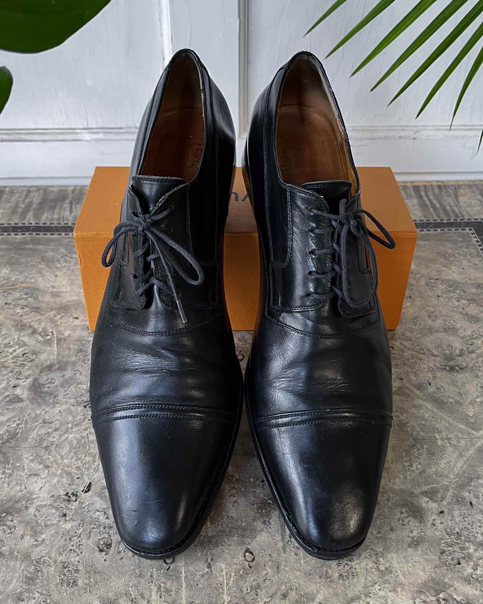 Gucci Cap Toe Leather Oxfords Gucci Cap Toe Leather Oxfords