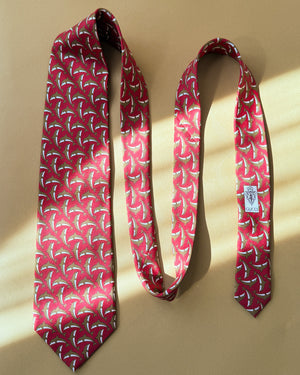 Gucci Dolphins Silk Tie