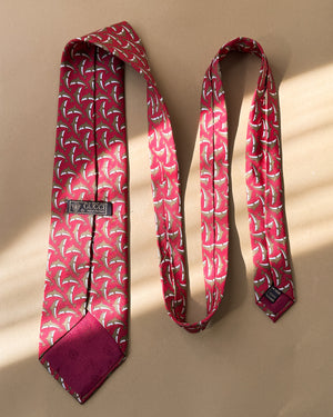 Gucci Dolphins Silk Tie