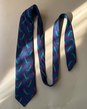 Gucci Riding Boots Silk Tie