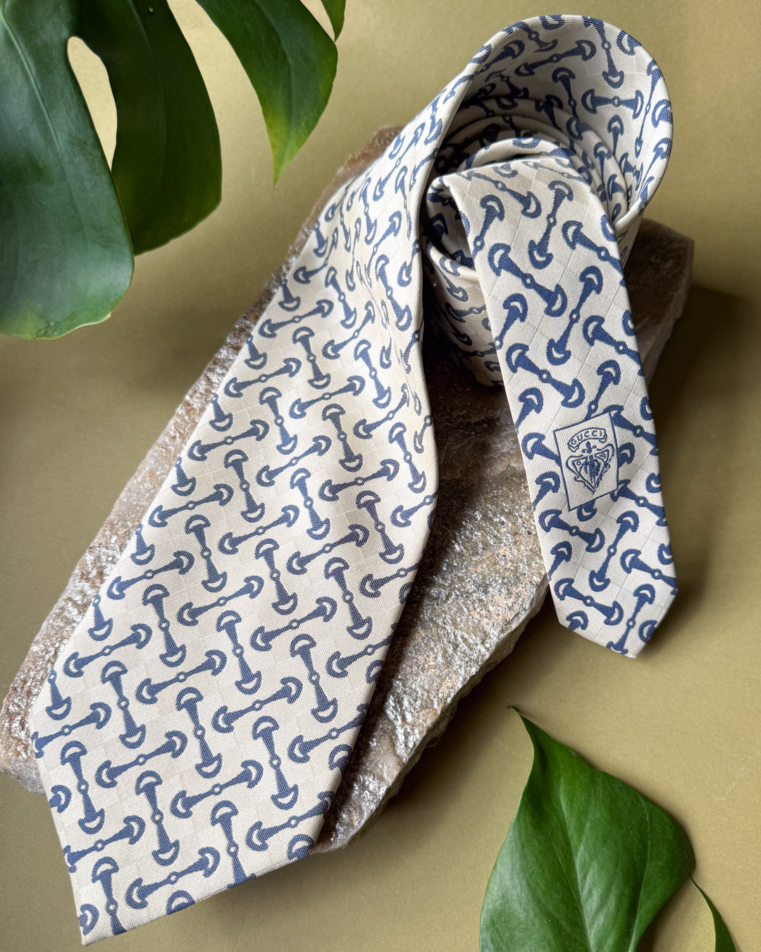Gucci Horsebit Silk Tie