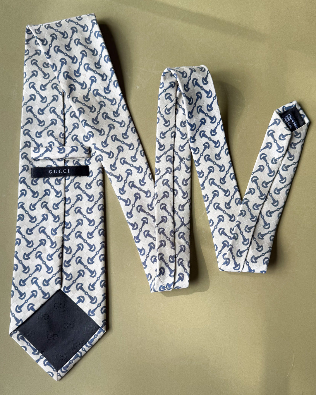 Gucci Horsebit Silk Tie