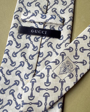 Gucci Horsebit Silk Tie