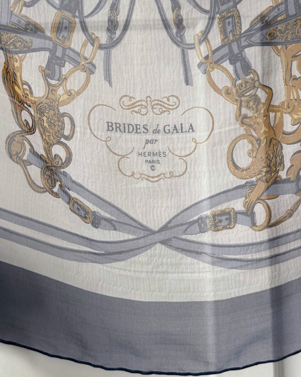 Hermes Brides De Gala Silk Scarf 45 - Lucky Vintage