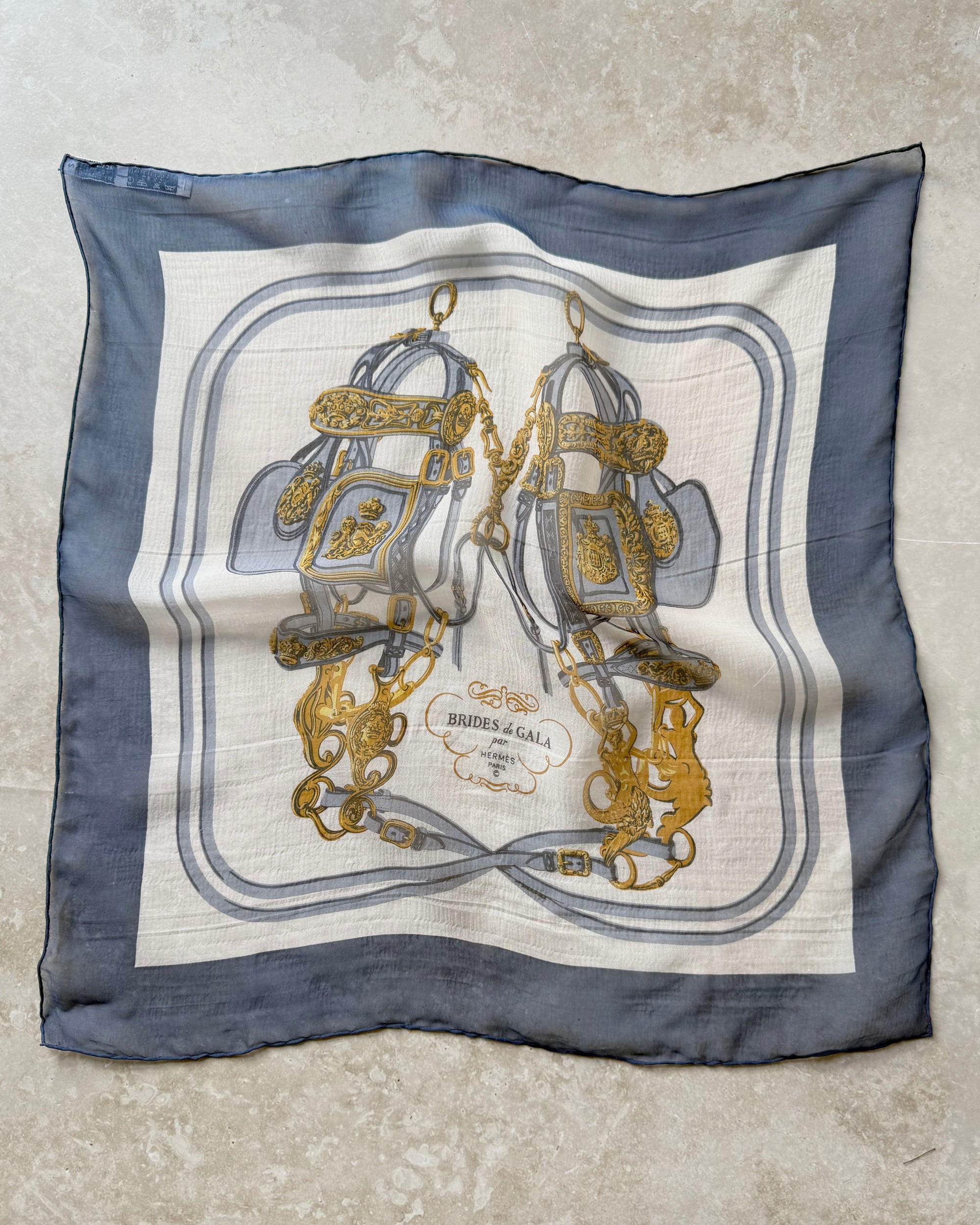 Hermes Brides De Gala Silk Scarf 45