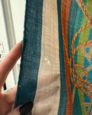 Hermès Lujo Criollo Cashmere Silk Shawl