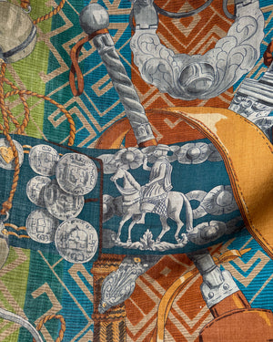 Hermès Lujo Criollo Cashmere Silk Shawl