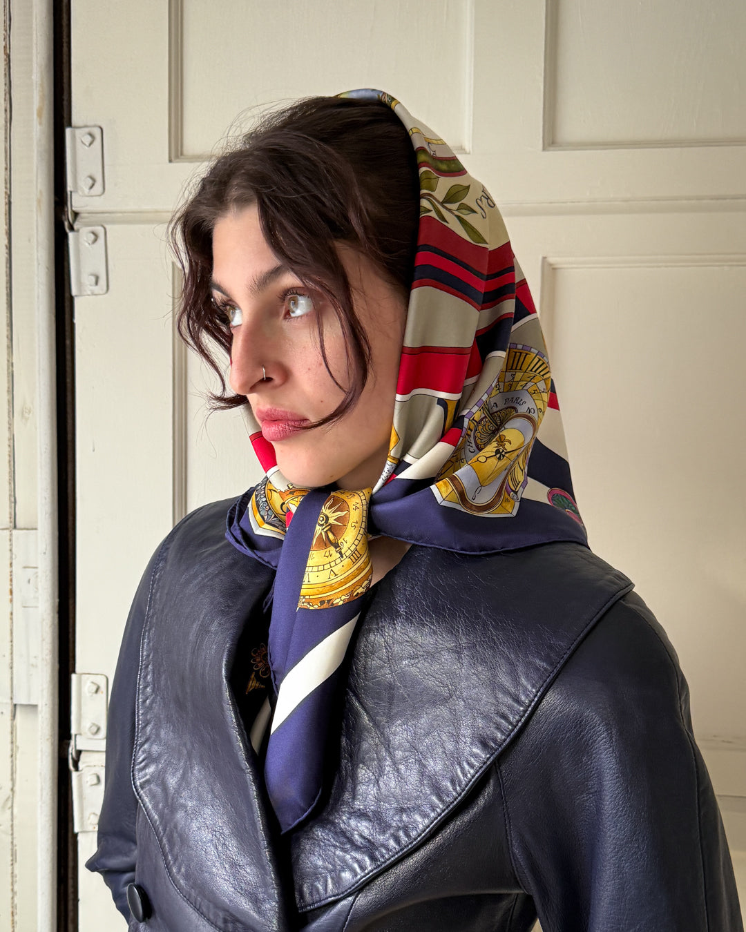 Hermes Parmi les Fleurs Silk Scarf