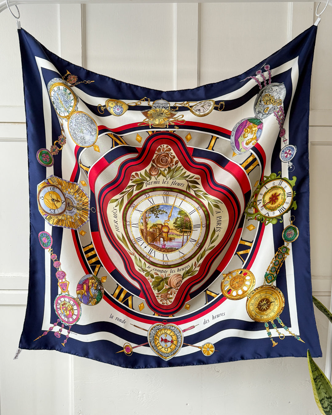 Hermes Parmi les Fleurs Silk Scarf - Lucky Vintage