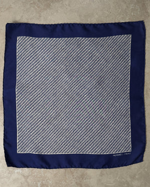Hermes Silk Pocket Square