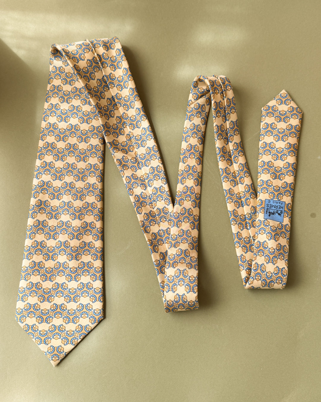 Hermès Horseshoe Silk Tie