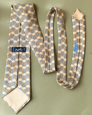 Hermès Horseshoe Silk Tie
