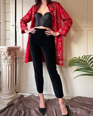 00s Jil Sander Velvet Pants | M