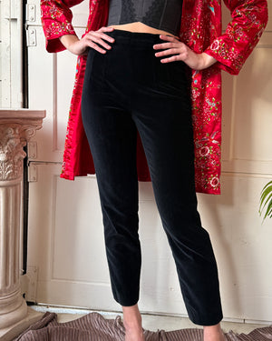 00s Jil Sander Velvet Pants | M