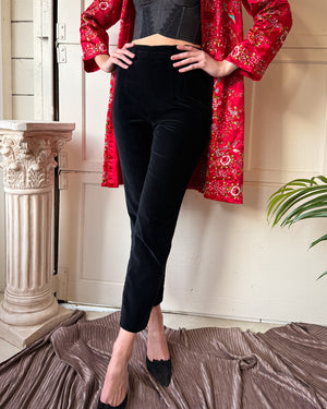 00s Jil Sander Velvet Pants | M