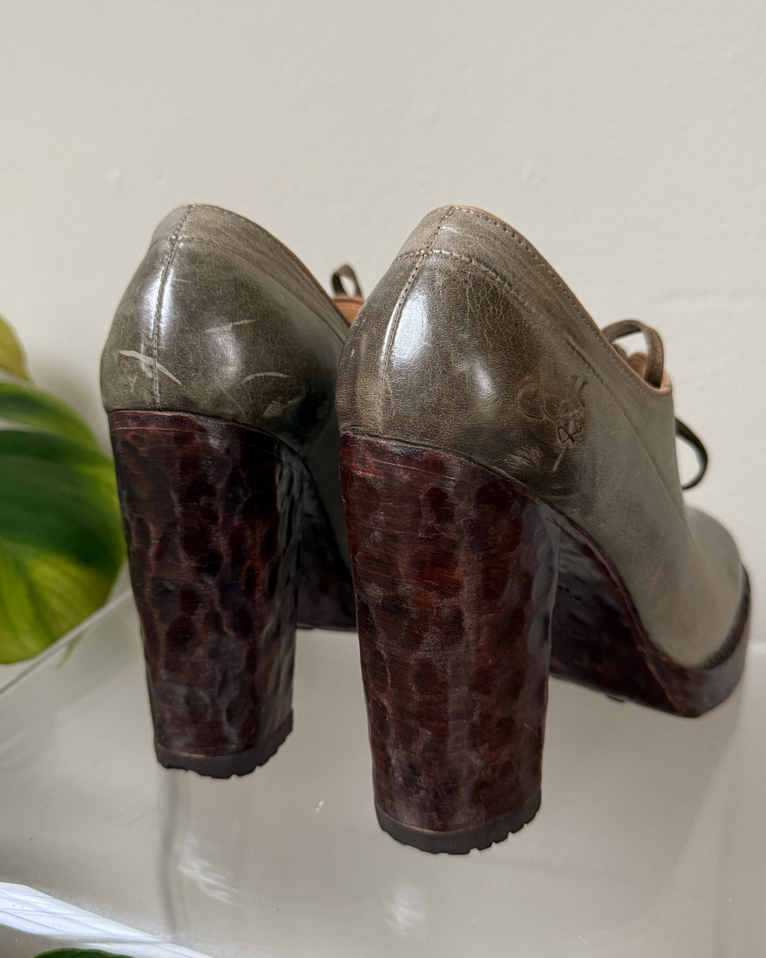 Fluevog Jump Rope Oxford Heels | 8