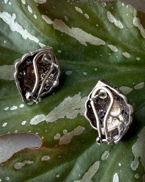 Judith Jack Sterling Earrings