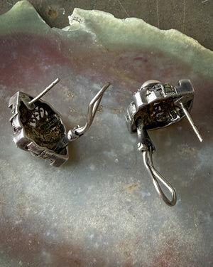 Judith Jack Sterling Earrings