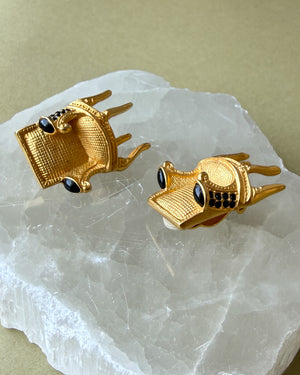 Karl Lagerfeld Chair Earrings