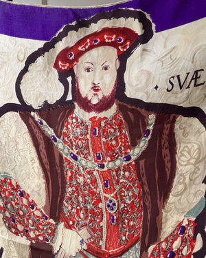 King Henry VIII Silk Scarf