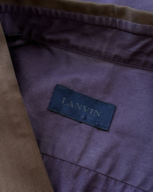 Lanvin Contrast Collar Shirt | L