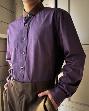 Lanvin Contrast Collar Shirt | L