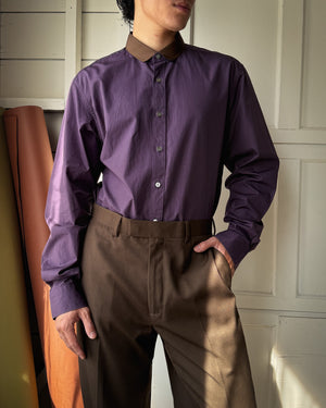 Lanvin Contrast Collar Shirt | L
