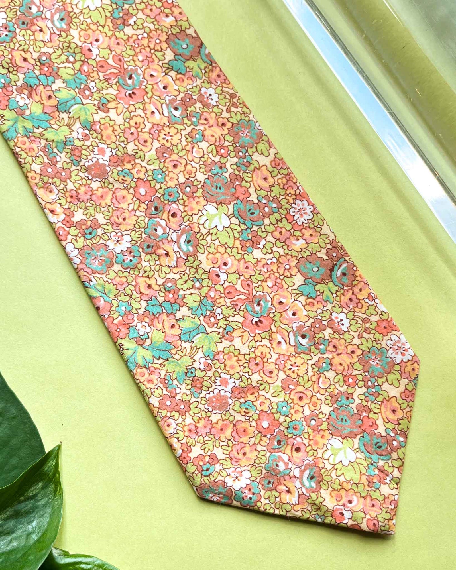 Liberty Of London Floral Cotton Tie