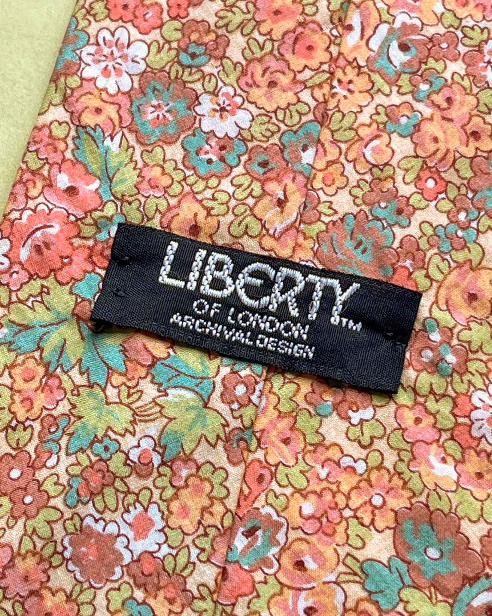 Liberty Of London Floral Cotton Tie