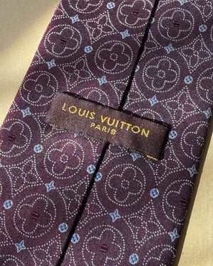 Louis Vuitton Woven Silk Tie