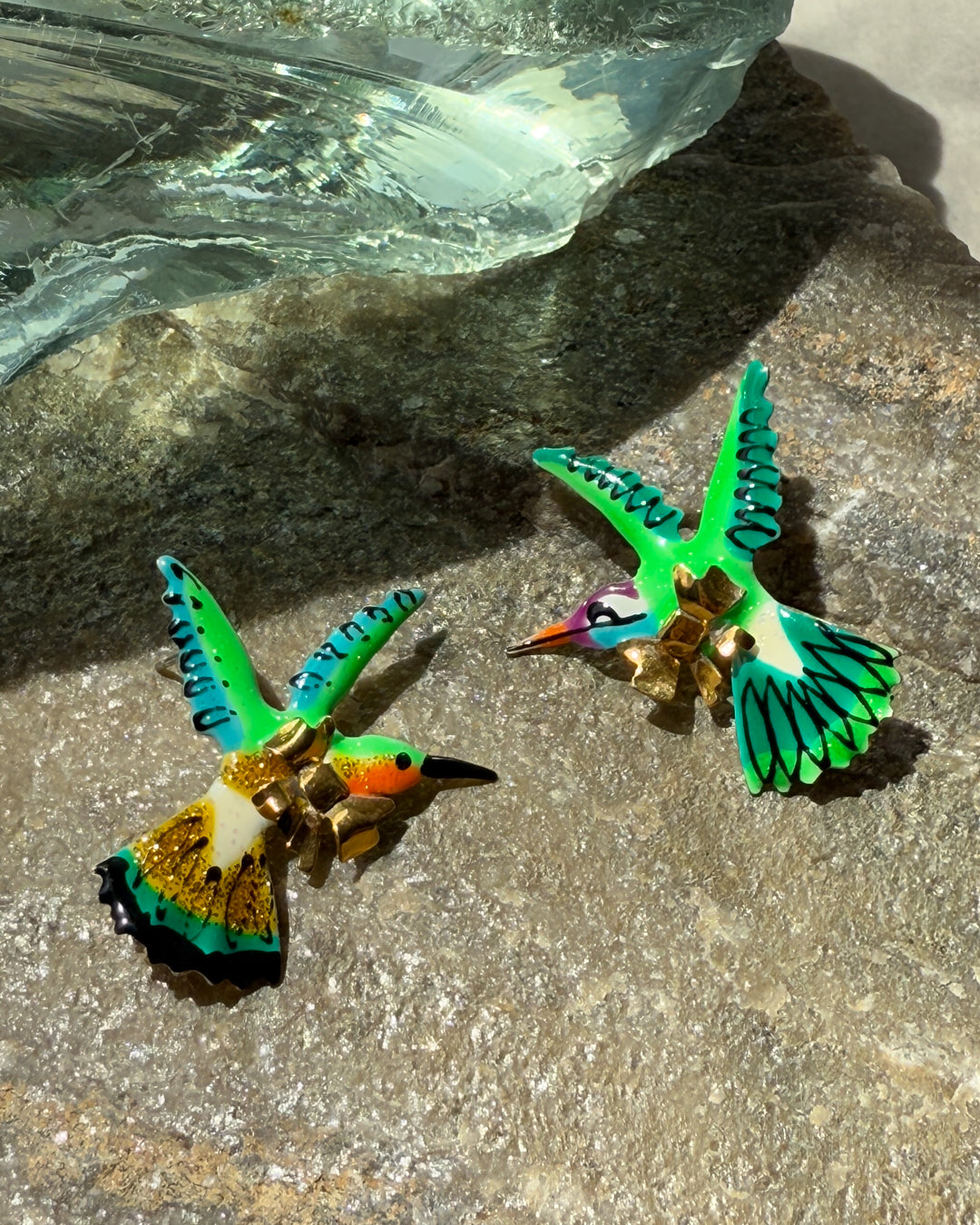 1991 LATR Hummingbird Earrings