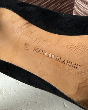 Manolo Blahnik Camelia Heels | 9