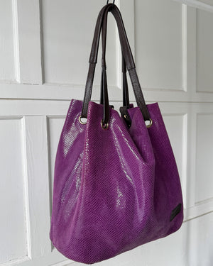 00s Marni Purple Leather Bag