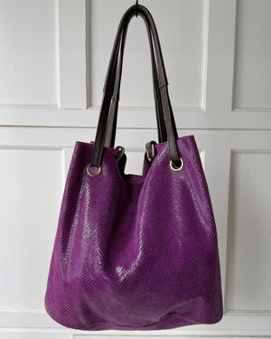 00s Marni Purple Leather Bag