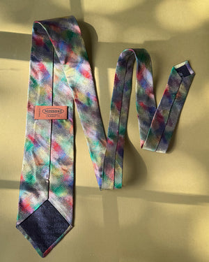 Missoni Rainbow Silk Tie