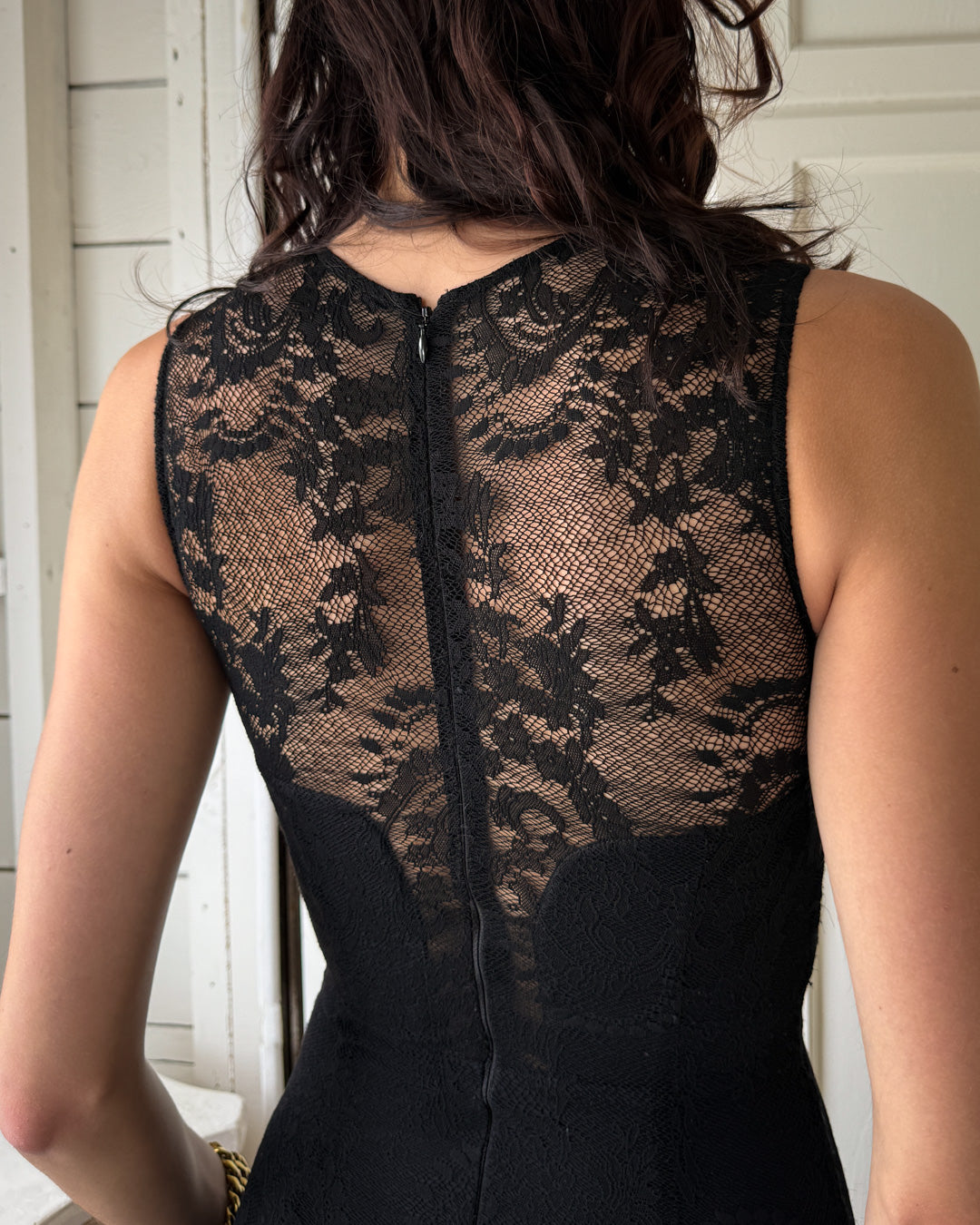 Nicole Miller Black Lace Dress | XS